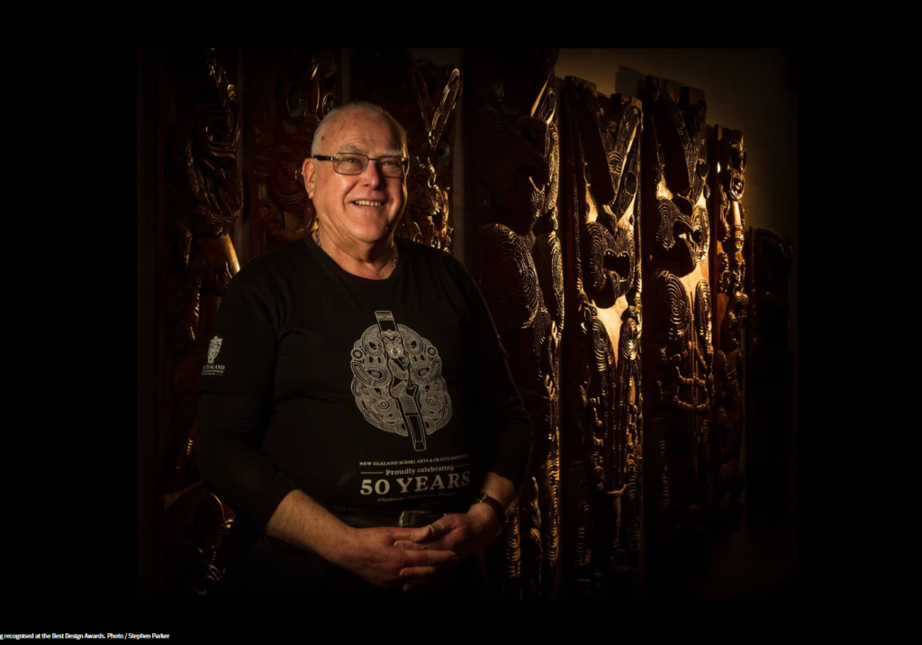 Tohunga Whakairo Rākau Clive Fugill recognised in 2024 New Years Honours