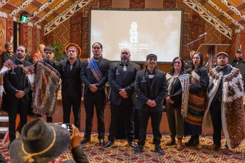 Students graduate from the New Zealand Māori Arts and Crafts Institute – taonga on exhibition