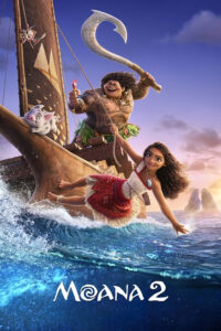 Moana 2 movie poster for school holiday activities in Rotorua at Te Puia